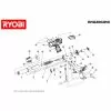 Ryobi EHG2002HG Spare Parts List Type: 5133001099